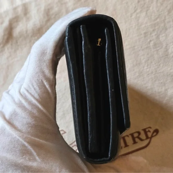 GUCCI Horsebit Trifold Black Continental Wallet - Picture 12 of 17